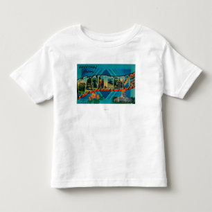 T-shirt Pour Les Tous Petits Washington - grandes scènes 2 de lettre