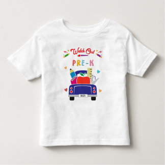 T-shirt Pour Les Tous Petits Watch Out Pre-K Kids Shirt