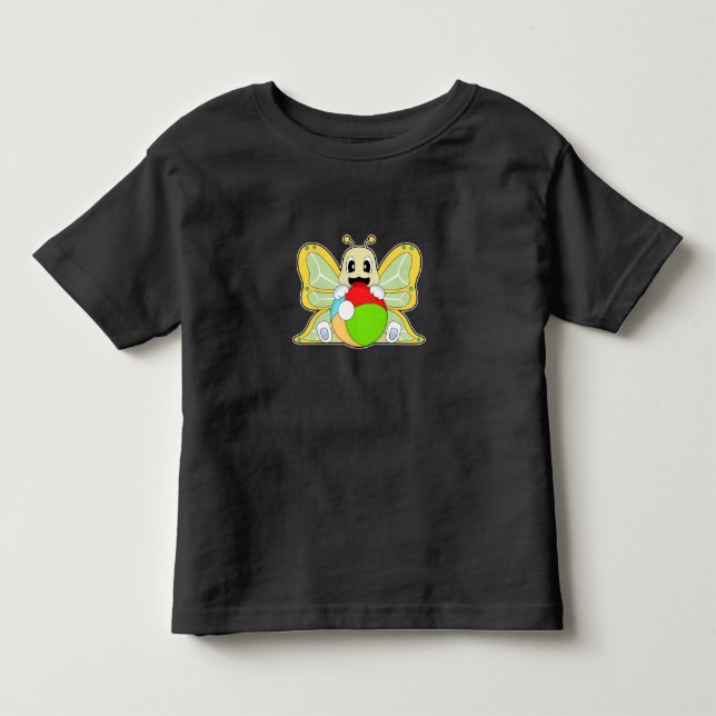 T-shirt Pour Les Tous Petits Water-polo Papillon (Devant)