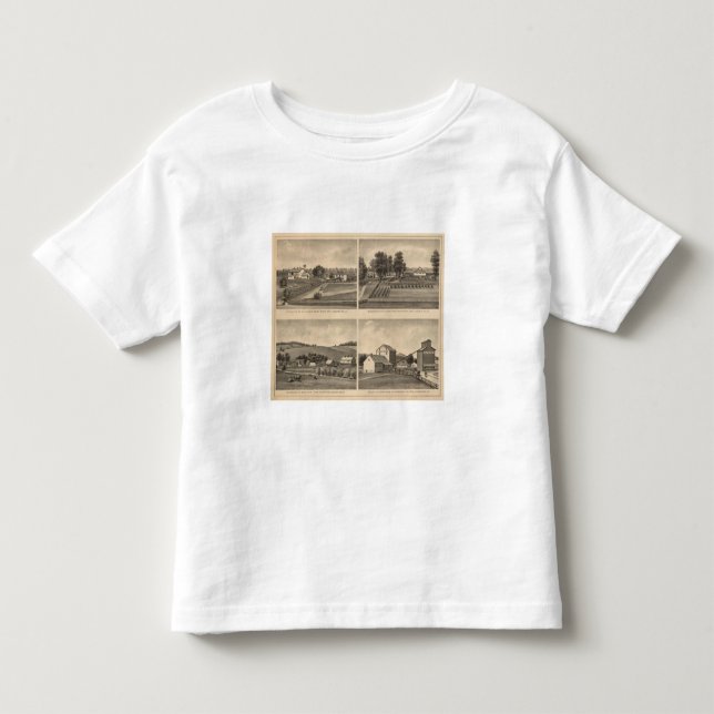 T-shirt Pour Les Tous Petits Waynesboro, le comté d'Augusta (Devant)