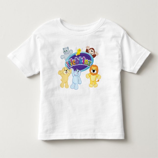 T-shirt Pour Les Tous Petits Webkinz : Entrez et jouez (Devant)