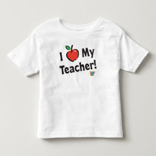 T-shirt Pour Les Tous Petits Webkinz : J'aime mon professeur !