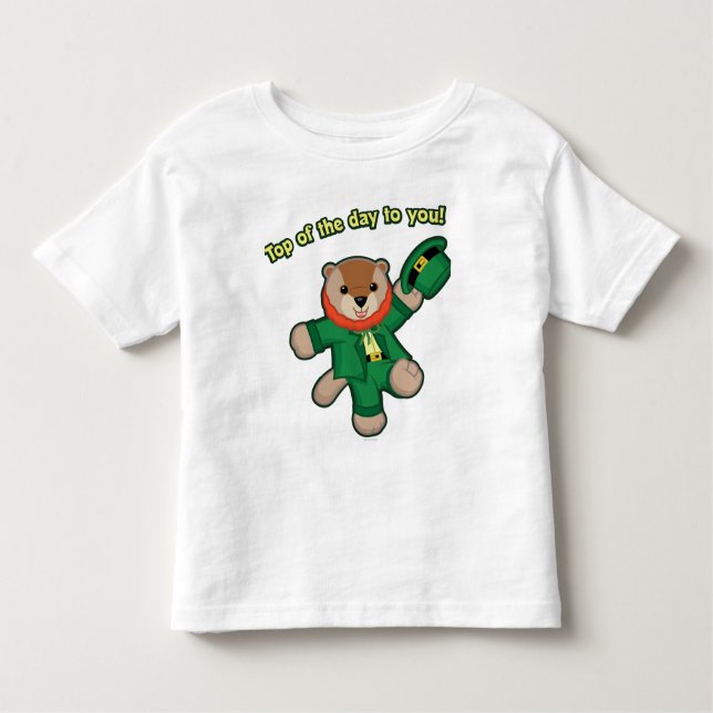 T-shirt Pour Les Tous Petits Webkinz Leprachaun (Devant)