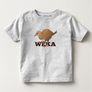 T-shirt Pour Les Tous Petits Weka New Zealand Bird