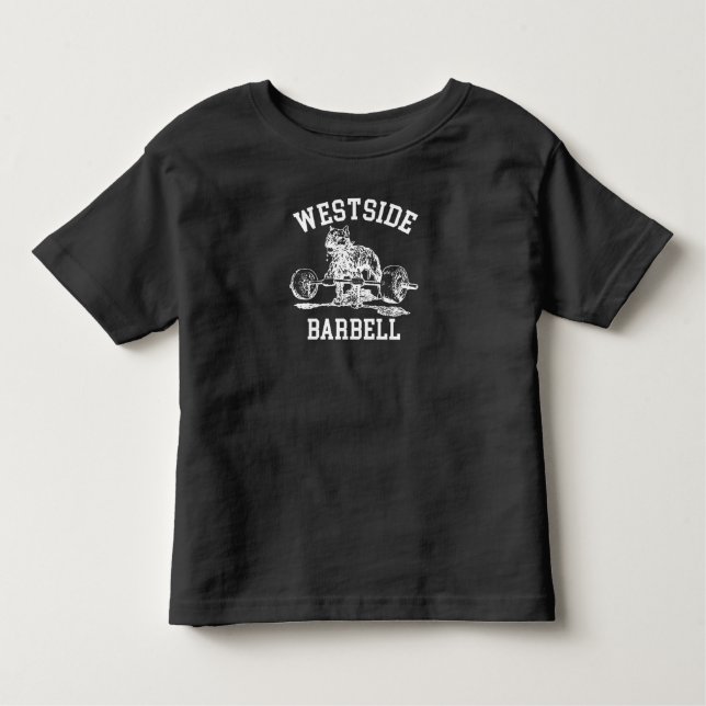 T-shirt Pour Les Tous Petits Westside Barbell Gym Weight Lifting Exercice Fitne (Devant)