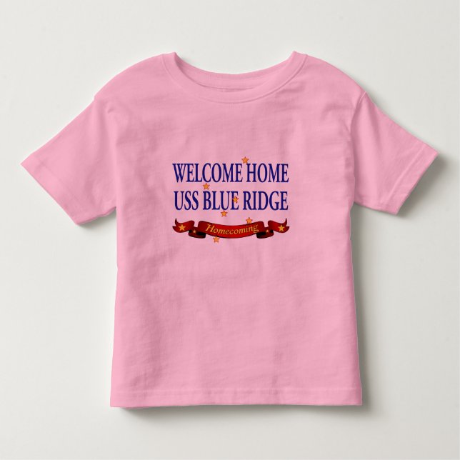T-shirt Pour Les Tous Petits WH USS Blue Ridge 2 (Devant)