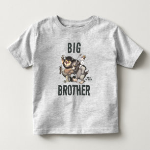 T-shirt Pour Les Tous Petits Where the Wild Things Are   Grand Frère