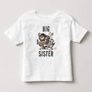 T-shirt Pour Les Tous Petits Where the Wild Things Are   Grande Sœur