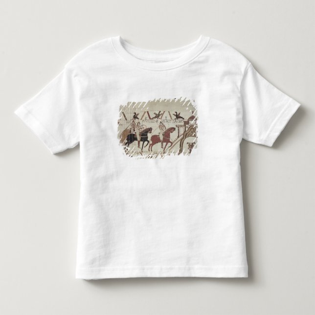 T-shirt Pour Les Tous Petits William le conquérant arrive à Bayeux (Devant)
