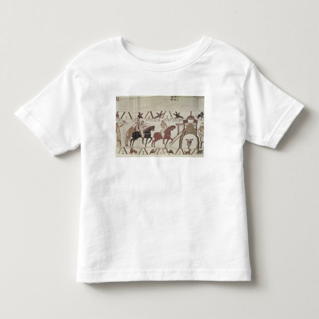 T-shirt Pour Les Tous Petits William le conquérant arrive à Bayeux (Devant)