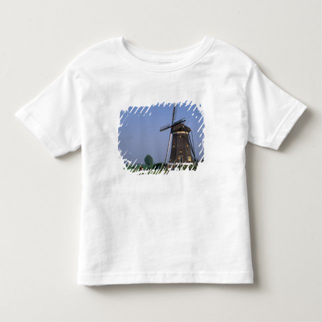 T-shirt Pour Les Tous Petits Windmills, Leidschendam, Pays-Bas (Devant)