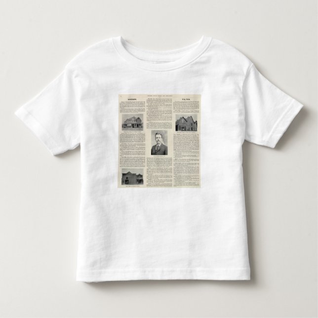 T-shirt Pour Les Tous Petits Windsor, Fulton, la Californie (Devant)