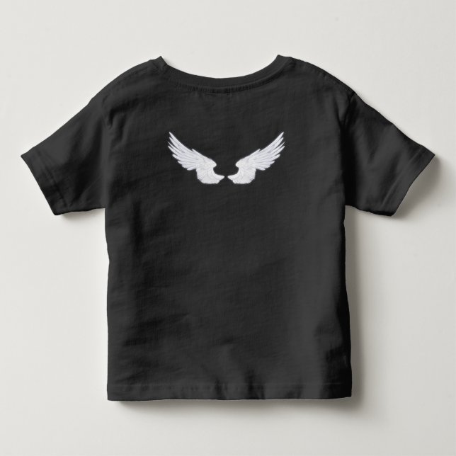 T-shirt Pour Les Tous Petits Wings de Falln White Angel (Dos)