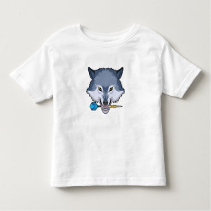 T-shirt Pour Les Tous Petits Wolf aux fléchettes avec Dart