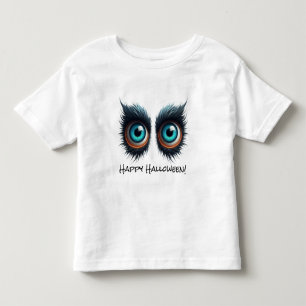 T-shirt Pour Les Tous Petits Wolf Monster Eyes - Joyeux Halloween