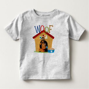 T-shirt Pour Les Tous Petits Woof Dog