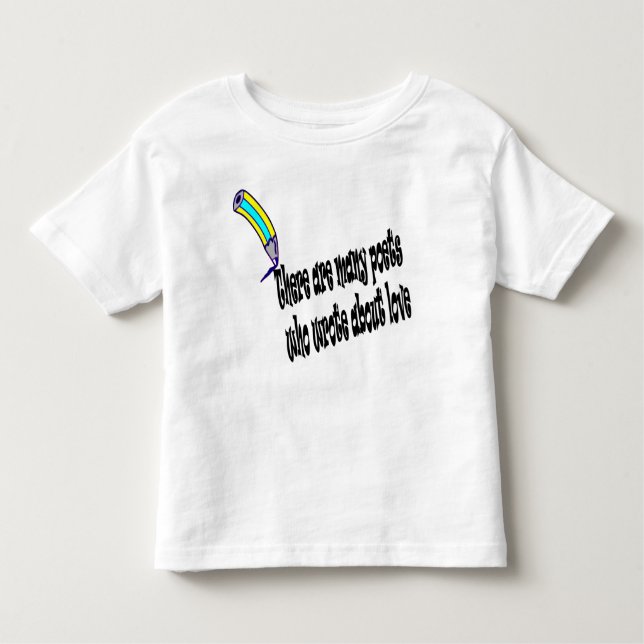 T-shirt Pour Les Tous Petits Writer poets (Devant)