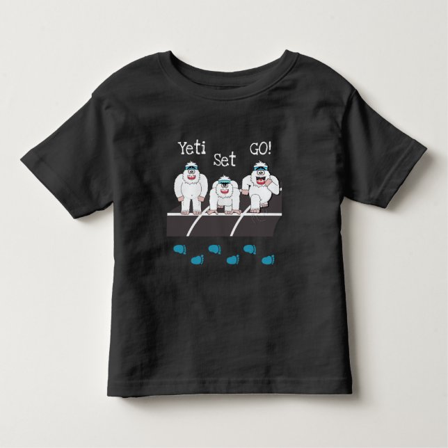 T-shirt Pour Les Tous Petits Yeti Set Go (Devant)