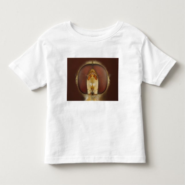 T-shirt Pour Les Tous Petits Yeux principaux et composés d'une mouche de vol (Devant)