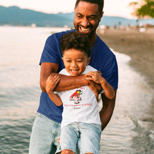 T-shirt Pour Les Tous Petits Yo Ho Ho Cute Pirate Parrot 4e anniversaire