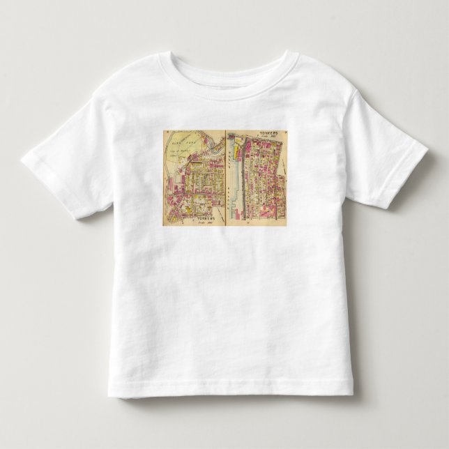 T-shirt Pour Les Tous Petits Yonkers, New York 14 (Devant)