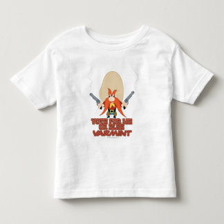 T-shirt Pour Les Tous Petits Yosemite Sam - Votez pour moi ou Else Varmint
