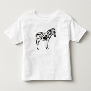 T-shirt Pour Les Tous Petits Zebra