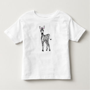 T-shirt Pour Les Tous Petits Zèbre