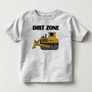 T-shirt Pour Les Tous Petits Zone de saleté (bouteur) - longue douille T-Shir
