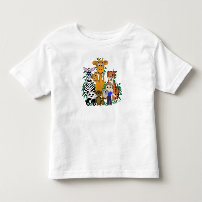 T-shirt Pour Les Tous Petits ZOO Boy (Devant)