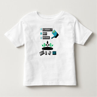 T-shirt pour les tout-petits qui aiment jardiner