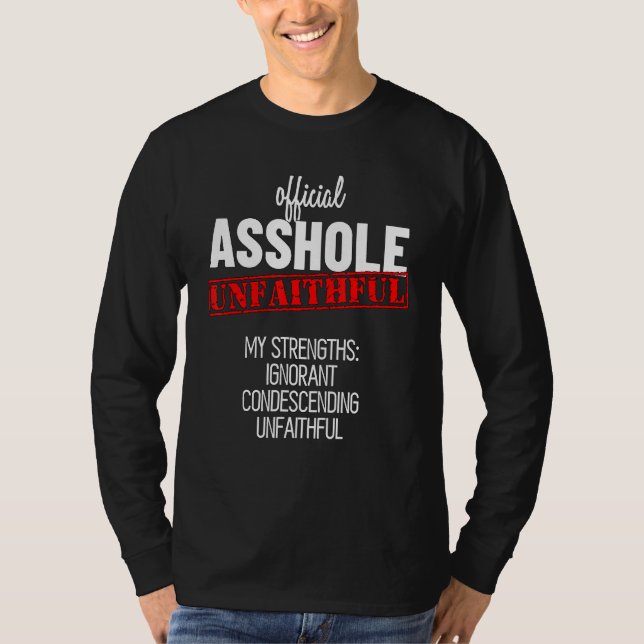 T-shirt Pour l'ex-copain infidèle briser Ex copain (Devant)