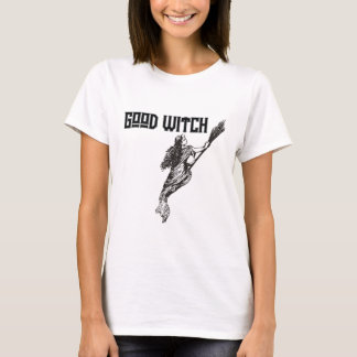T-shirt pour l'Halloween féminin de bonne sorcière