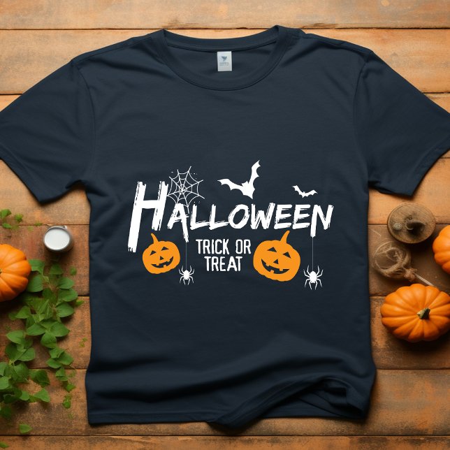 T-shirt pour l'Halloween ou le traitement (Créateur téléchargé)