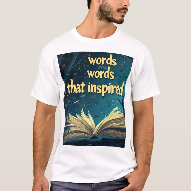 T-shirt Pour l'imagination et la lecture sont indispensabl (Devant)