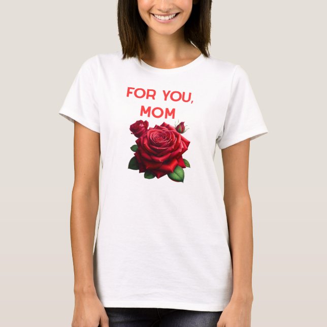 T-shirt pour maman (Devant)