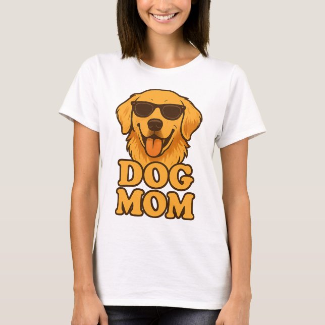 T-shirt pour maman de chien (Devant)