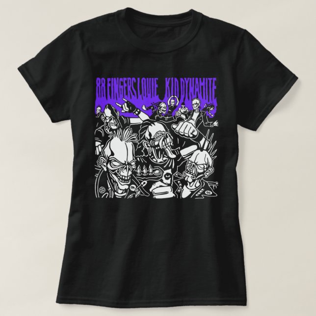 T-shirt Pour Men Women 88 Fingers Louie And Kid Dynamite (Design devant)