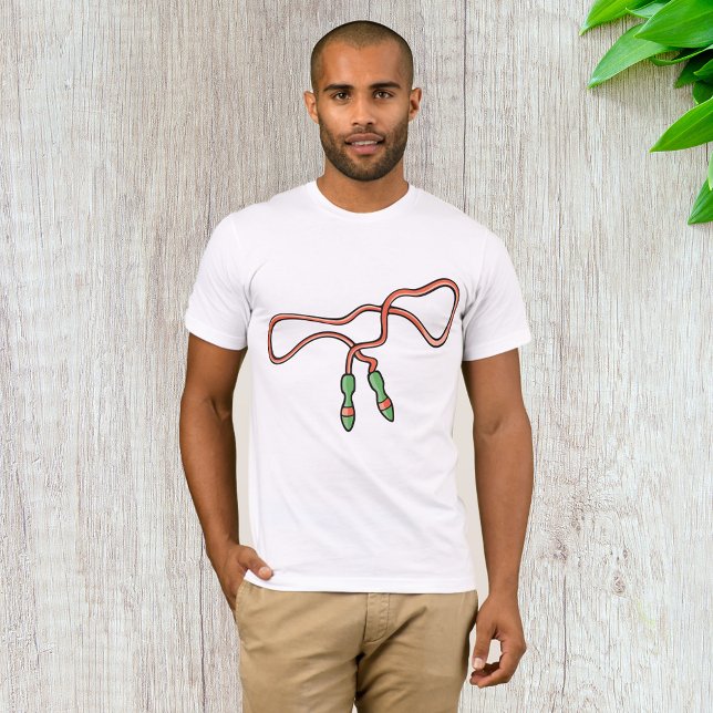 T-Shirt Pour Mens De Corde Ignorée (Créateur téléchargé)