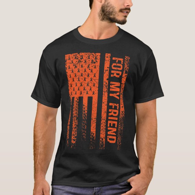 T-shirt Pour Mon Ami Rsd Crps Sensibilisation (Devant)