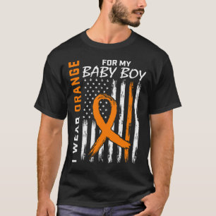 T-shirt Pour Mon Fils Bébé Garçon Leucémie Sensibilisation