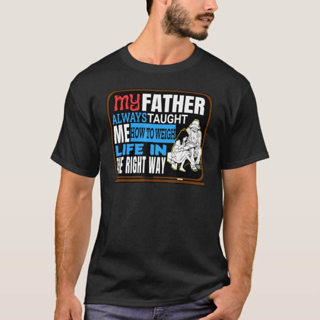 T-shirt Pour mon père (Devant)