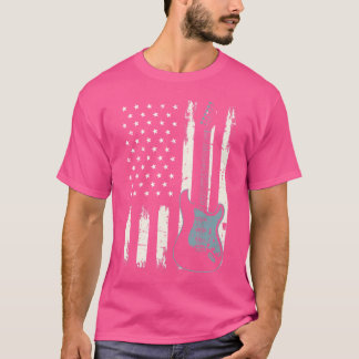 T-shirt Pour Musicien Guitariste Musique Basse Ventilateur