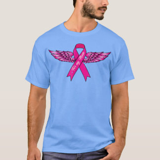 T-shirt Pour My Mama Pink Wing Cool Breast Cancer Awarenes