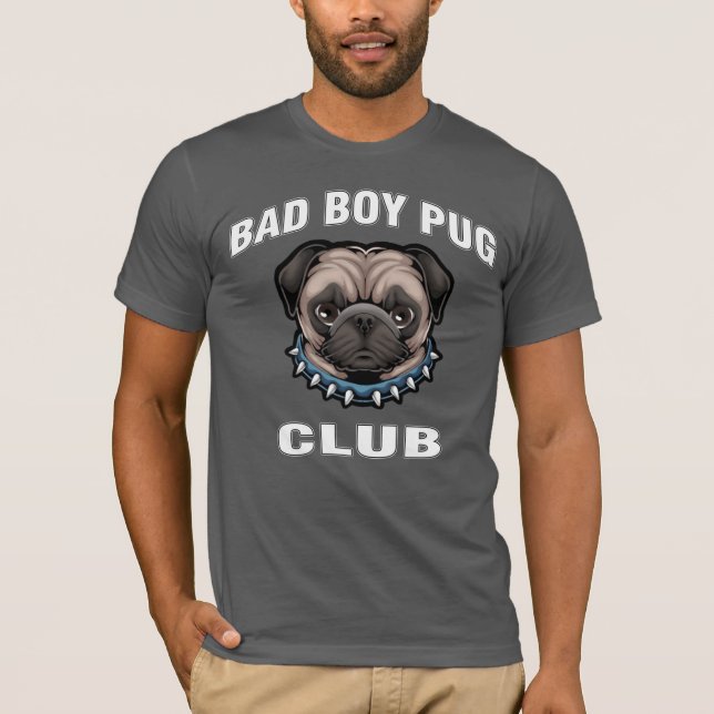 T-shirt pour papa amateur de pug (Devant)