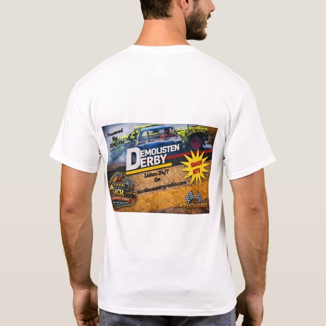 T-shirt pour paroliers KICR (Dos)