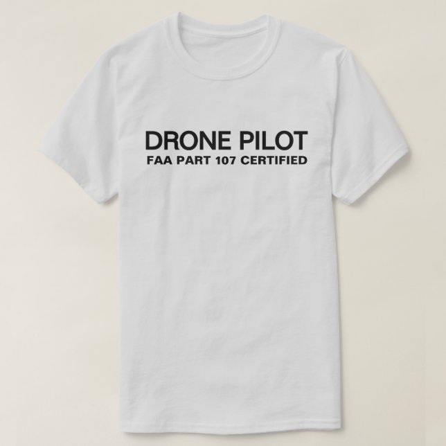 T-Shirt pour pilote de drone (Design devant)
