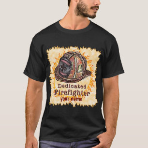 T-shirt pour pompier dévoué