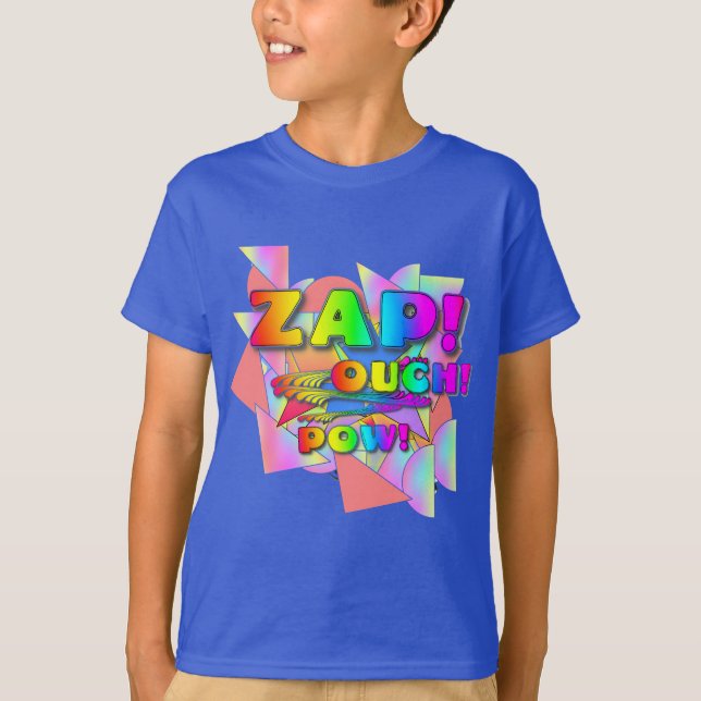 T-Shirt pour Pow Boys de Zap Ouch (Devant)