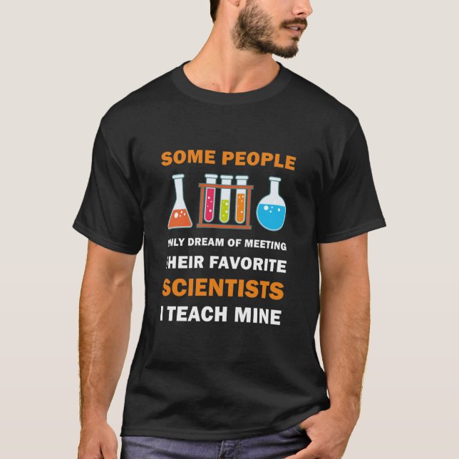 T-shirt pour professeur de sciences, biologie, chi (Devant)